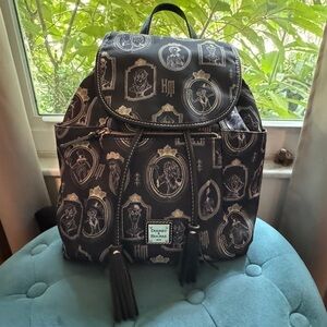 Retired Disney Dooney and Bourke haunted mansion portraits backpack